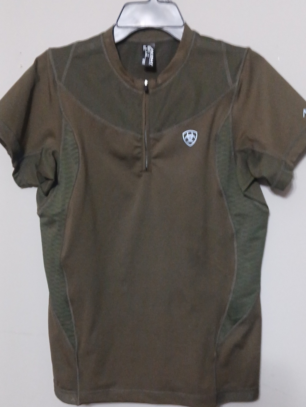 Ariat  Short Sleeve Quarter-Zip Performance Top